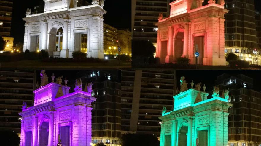 Así lucirá la Porta de la Mar según el día.