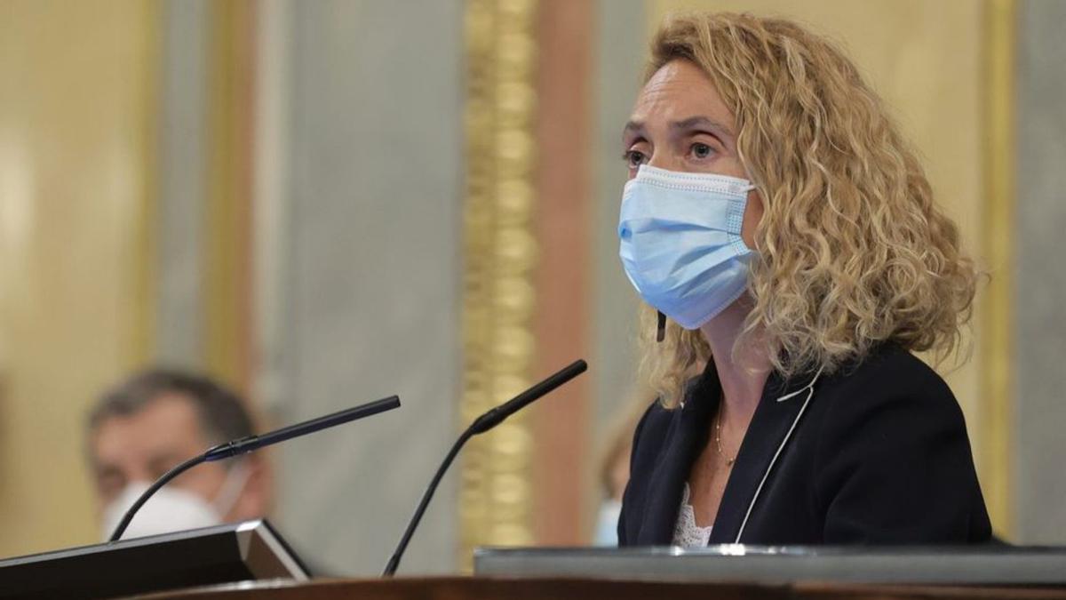 Meritxell Batet en una sessió del Congrés  | ARXIU/EDUARDO PARRA/EP
