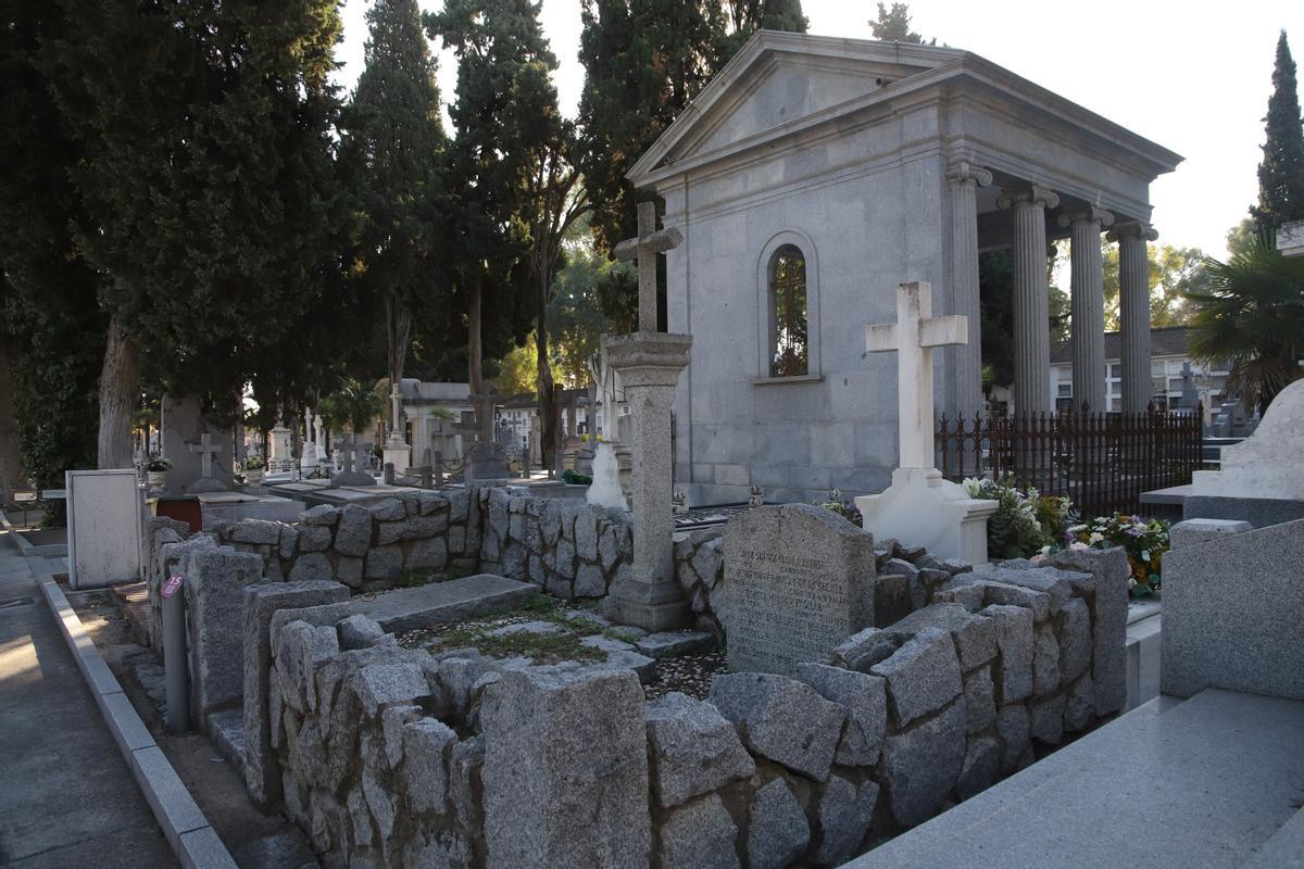 Muestra de una sepultura de arquitectura más antigua.
