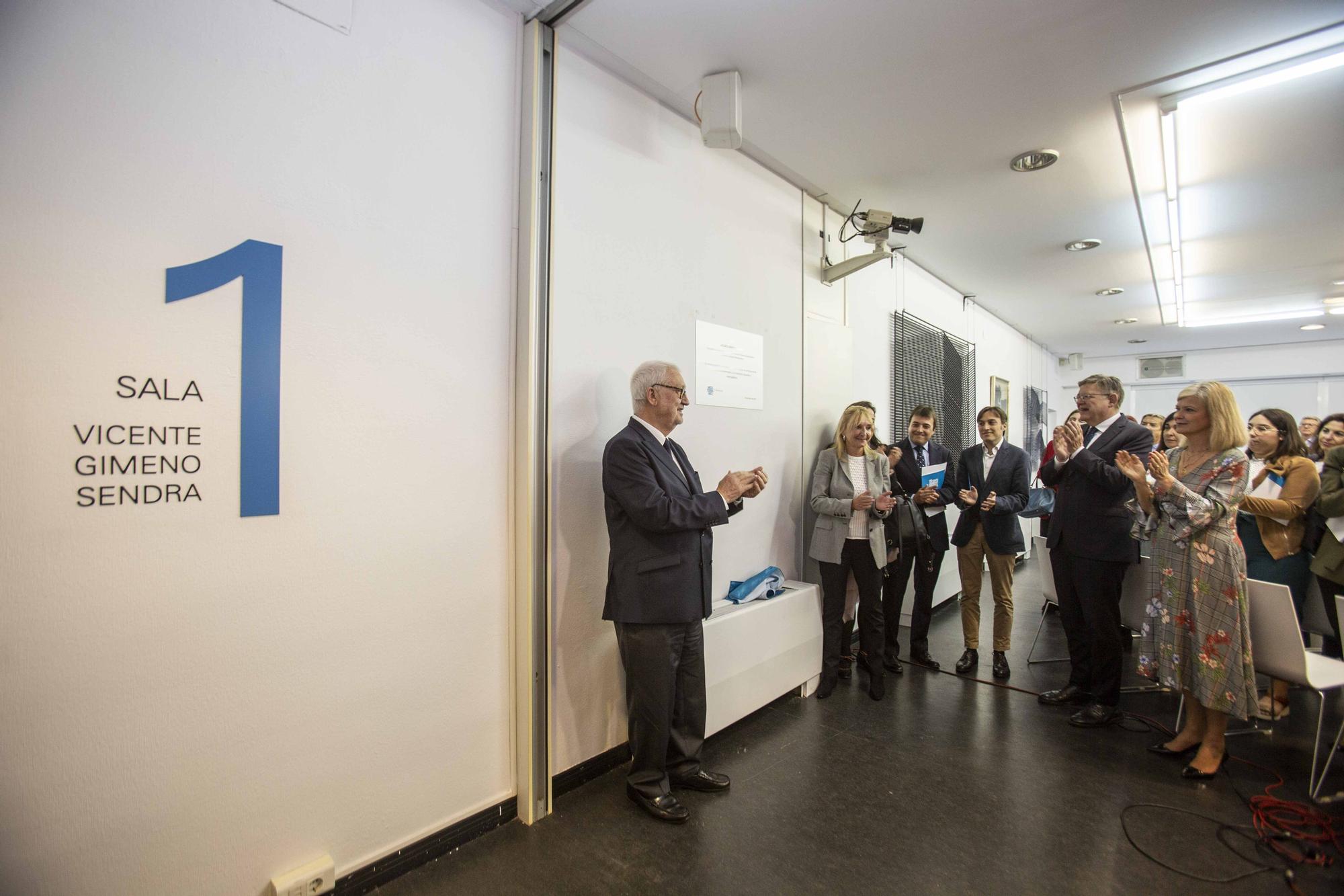 La Fundación Mediterráneo inaugura una sala dedicada a Gimeno Sendra