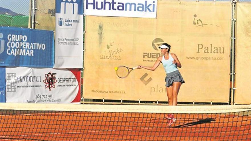 Korashvili y Sáez dan emoción a la gran final del WTA Nules