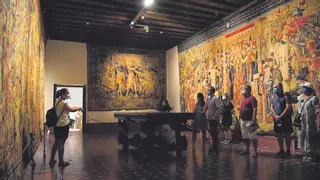 Los tapices flamencos de Zamora no caben en el Palacio Episcopal