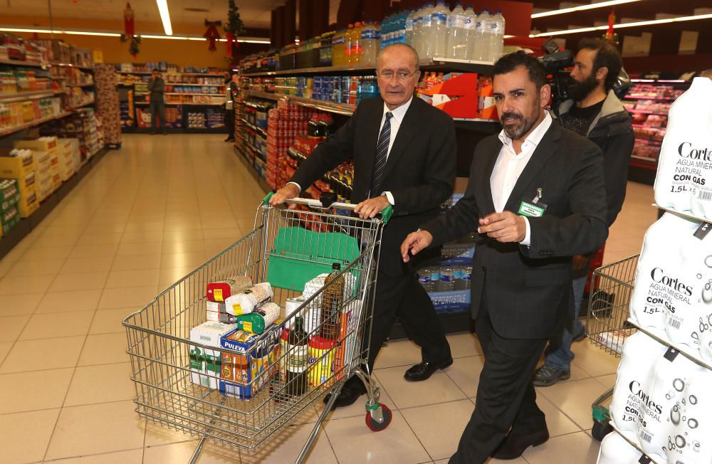 Bencosol pretende superar las 600.000 toneladas de alimentos en dos días de solidaridad en los supermercados de Málaga