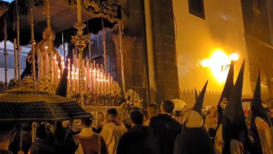 Cancelada la procesión del Cristo de la Salud y la Virgen de la Esperanza por las fuertes lluvias