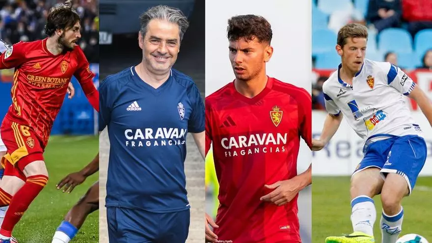 Los exzaragocistas que jugarán en Primera RFEF contra el Real Zaragoza