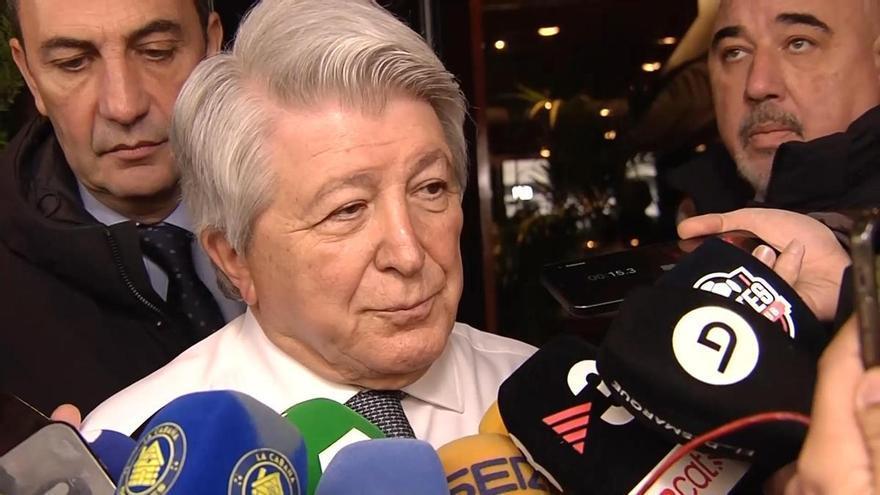 Cerezo se pronuncia sobre Araujo, Julián Álvarez y el estado del Metropolitano