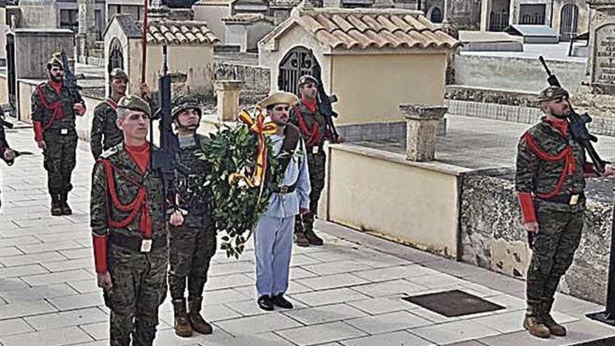 Homenaje en Petra a uno de los últimos de Filipinas