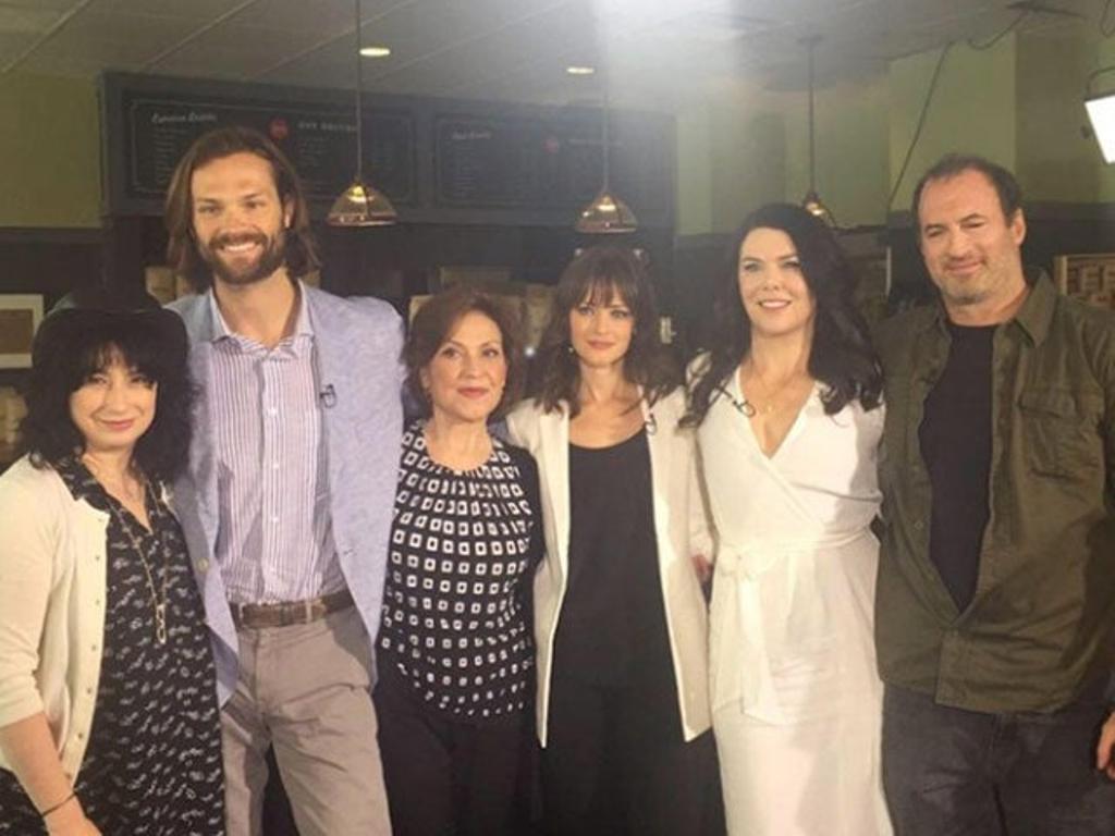 Alexis Bledel, Jared Padalecki y Milo Ventimiglia