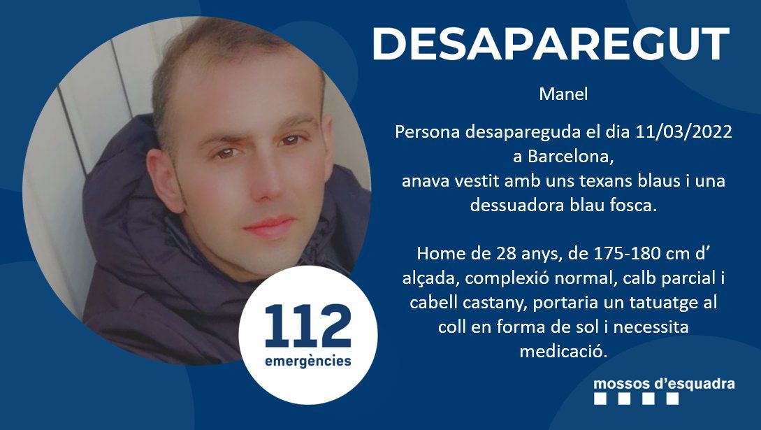 Manel desaparecido