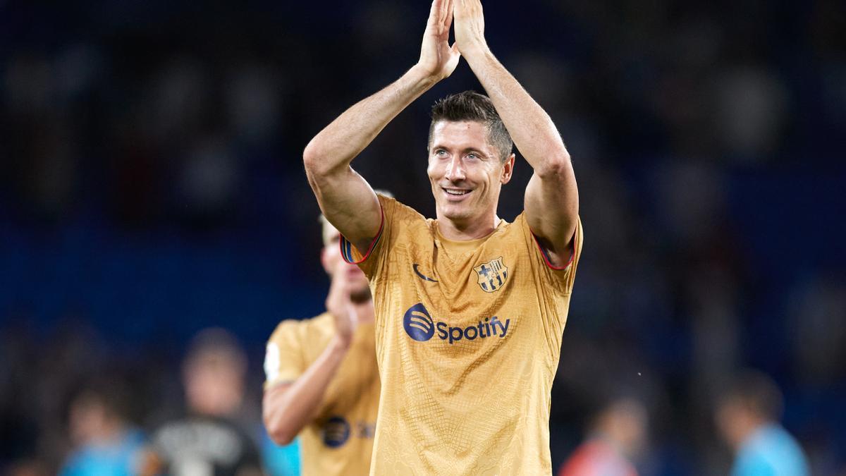 Robert Lewandowski, jugador del FC Barcelona