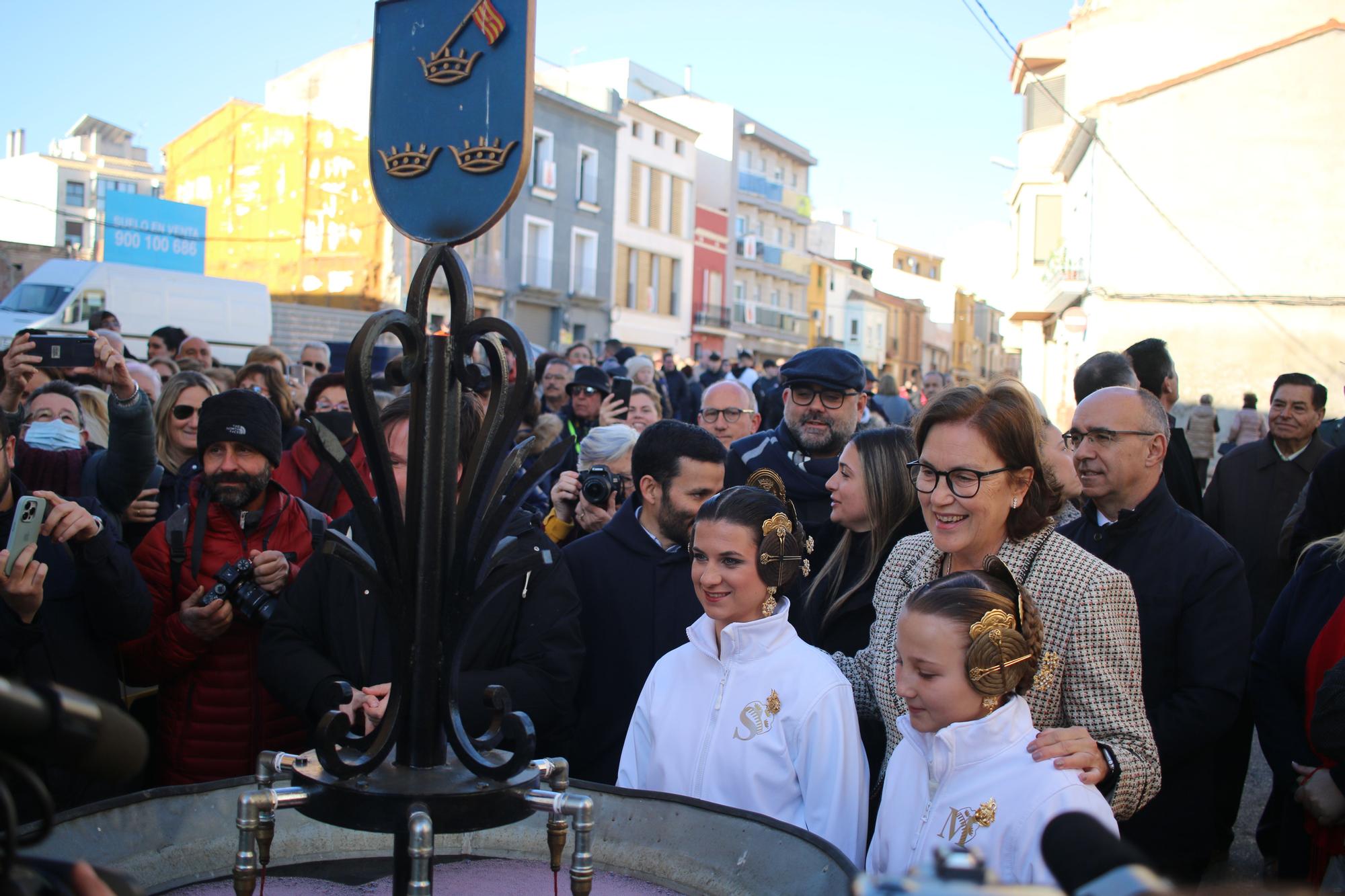 Todas las imágenes del multitudinario regreso de la Font del Vi de Burriana