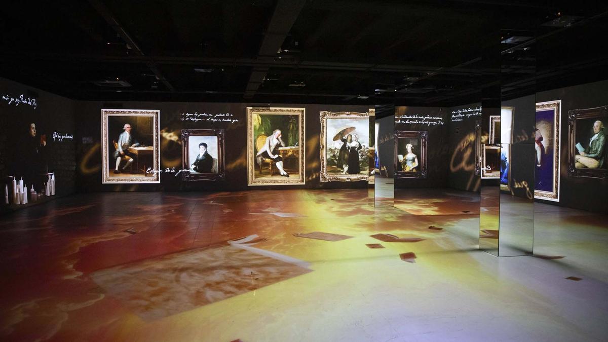 Presentación de la exposición inmersiva universo Goya en el Centre dArt Amatller de Barcelona