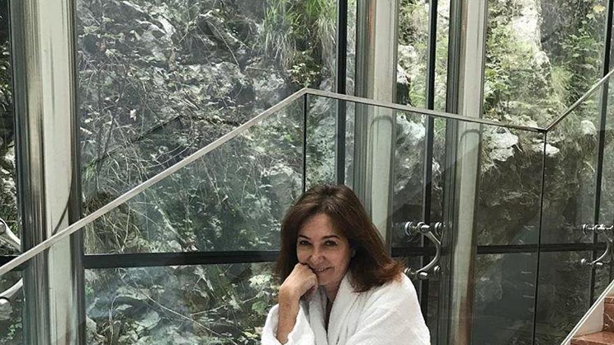 Ana Rosa, relax en Asturias: sidras en &quot;lo de Angelín&quot; y masajes en Las Caldas