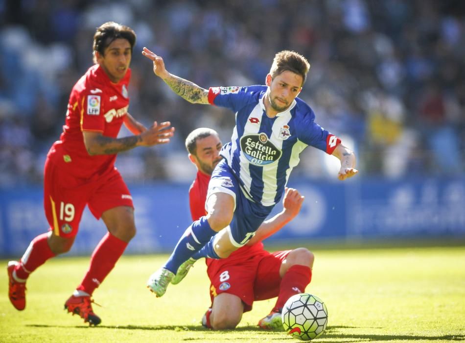 El Deportivo cae ante el Getafe