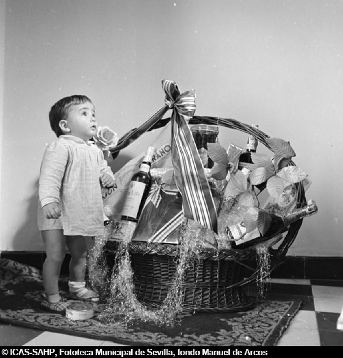 La cesta de Navidad. 1956