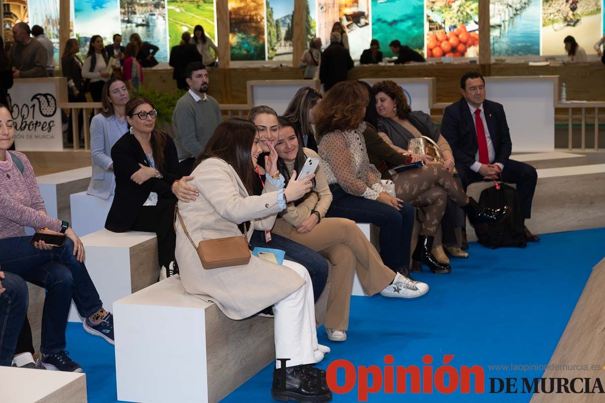 Así fue la jornada del viernes en el stand de la Región en Fitur