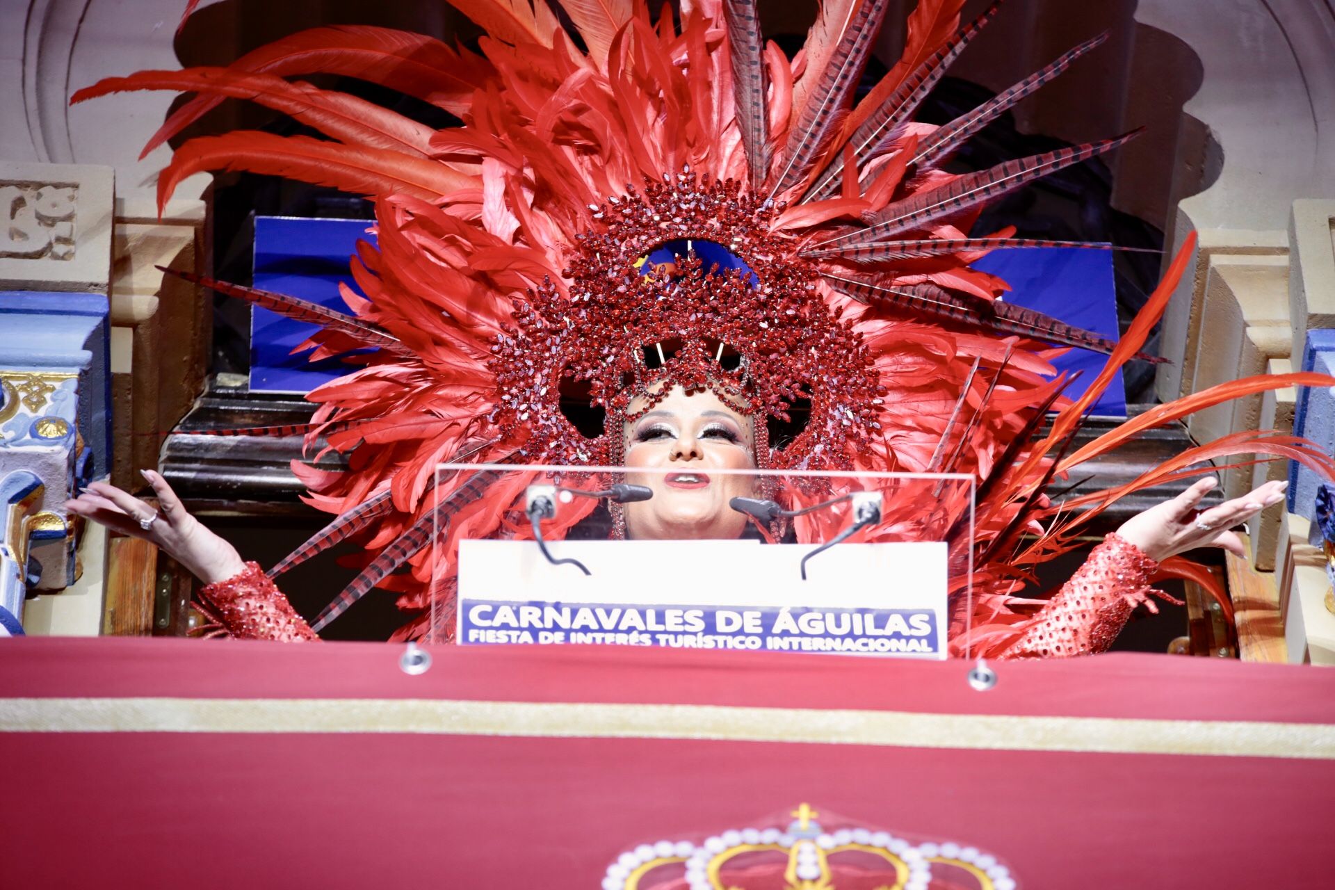 Batalla de Don Carnal y Doña Cuaresma, y pregón del Carnaval de Águilas en fotos