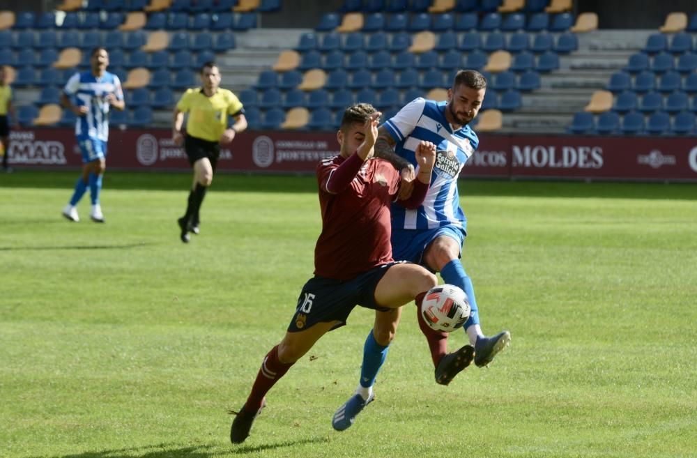 El Dépor le gana 1-2 al Pontevedra