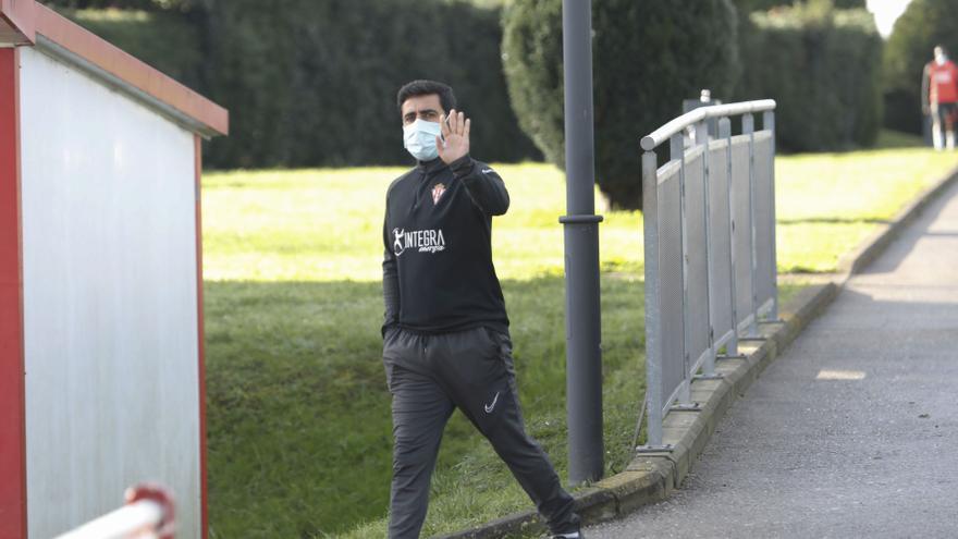 David Gallego desvela las opciones de Pedro Díaz y Guille Rosas para jugar el Sporting-Zaragoza