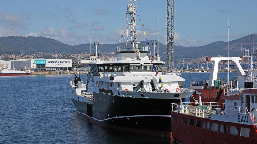 El oceanográfico &quot;Víctor Angelescu&quot;, en Vigo