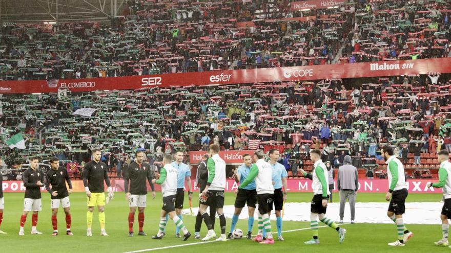 La fiesta del derbi del norte: así se vivió el ambiente del Sporting-Racing