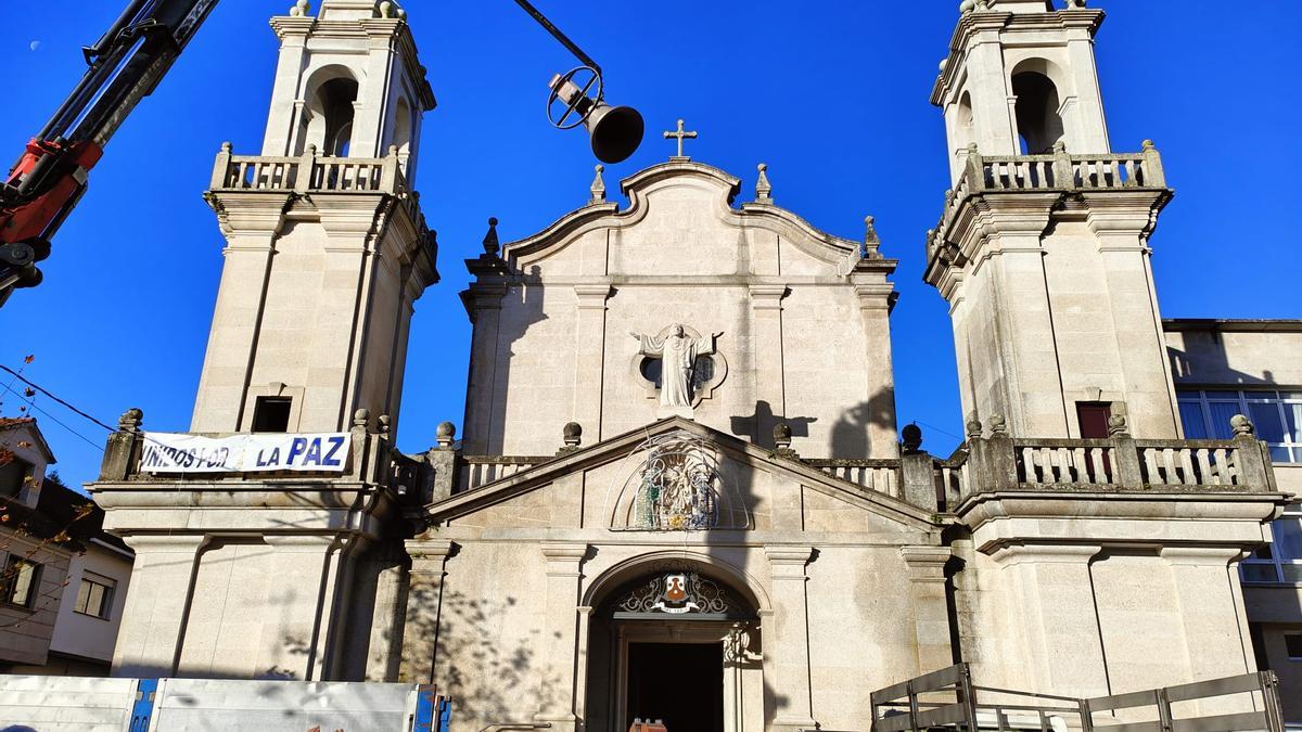 Izan las campanas de la iglesia de O Carme de Moaña