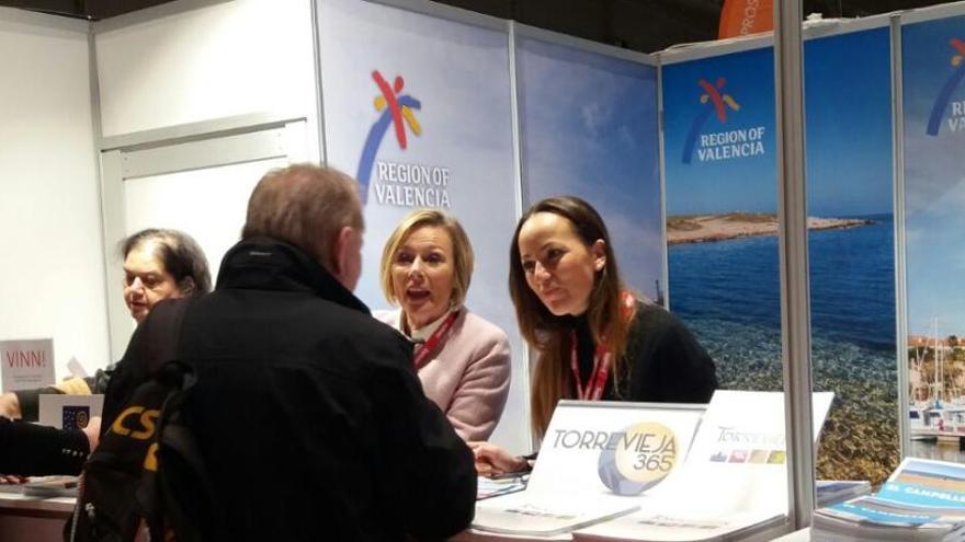 Imagen del stand de Torrevieja en la feria de Oslo