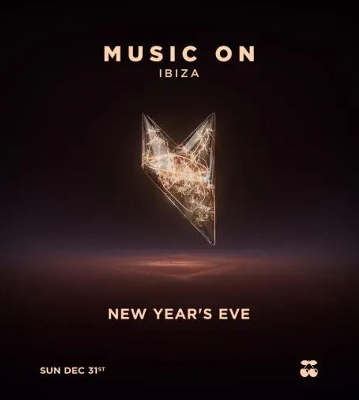 Cartel de la fiesta de Fin de Año 2023 de Pacha Ibiza.