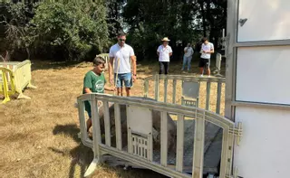 Anxo y Laidi, plata en el concurso de manejo de Gomeán