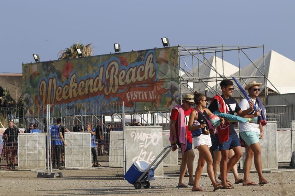 Comienza el Weekend Beach Festival en Torre del Mar.