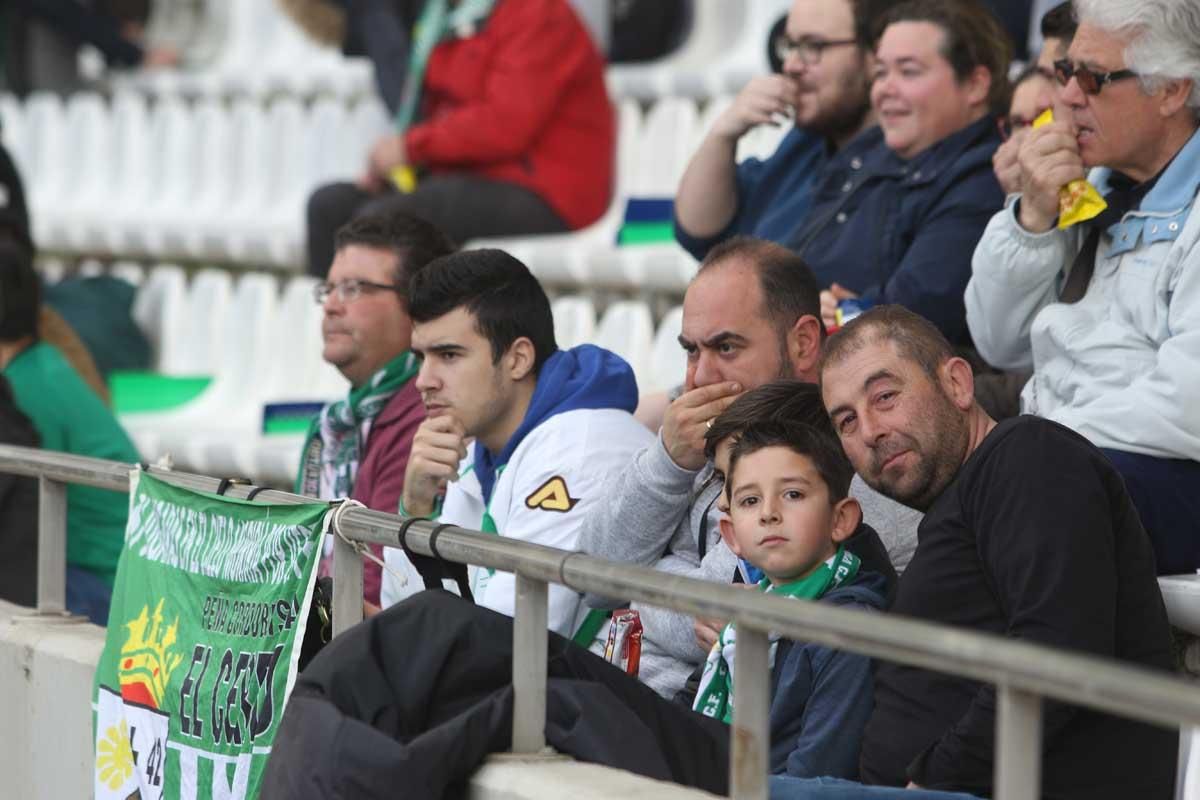 Así vivió la afición el empate del Córdoba ante el Oviedo