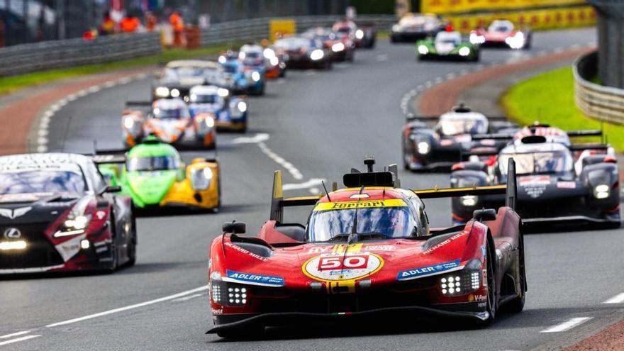 Miguel Molina gana las 24 Horas de Le Mans con Ferrari; Palou, séptimo