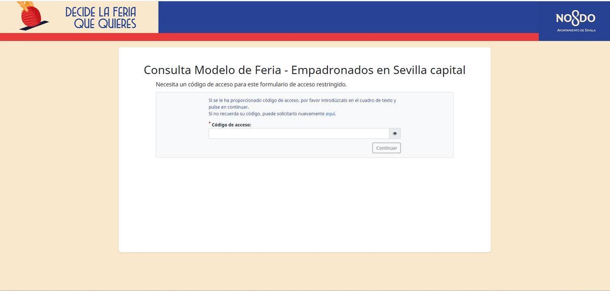 Portal de votación