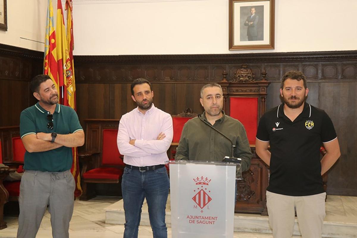 Un momento de la recepción.