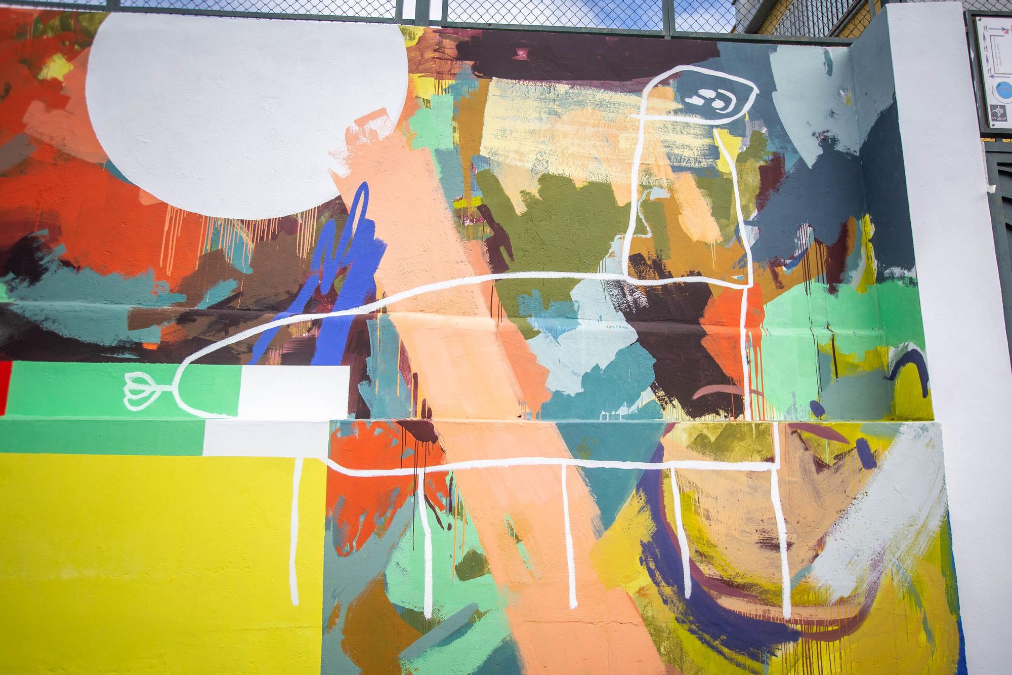 Visita al mural "Sumérgete en Santa Cruz"