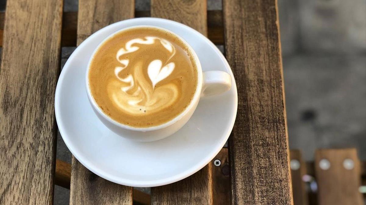 Una taza de Dalston Coffee. Una taza de Dalston Coffee.