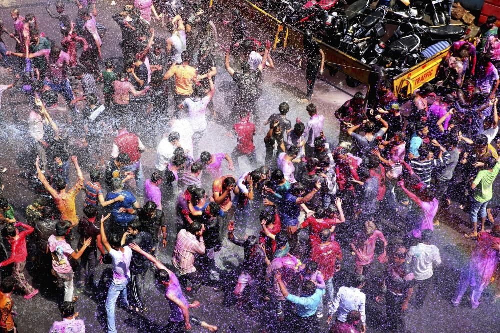 Festival Holi a la Índia