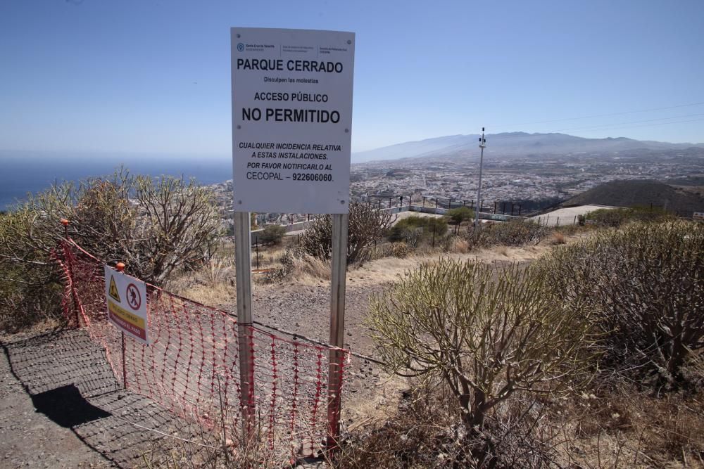 El Cabildo cierra el Parque de Las Mesas por ser u