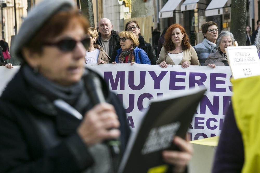 25N: Día contra la violencia de género en Oviedo