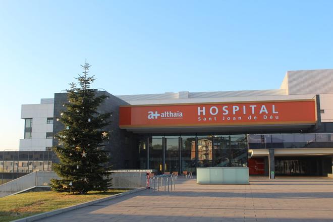 MANRESA . HOSPITAL DE SANT JOAN DE DEU . ENTRADA GENERAL I ENTRADA AL SERVEI D  URGENCIES