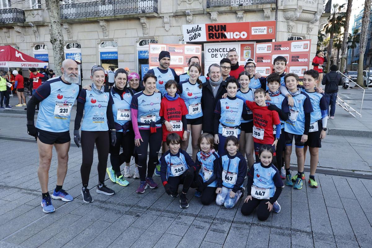 Un grupo de participantes.