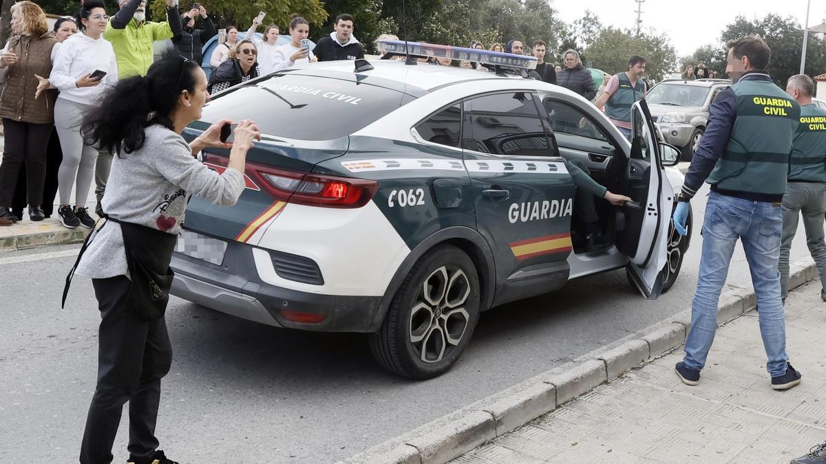 Una patrulla de la Guardia Civil.