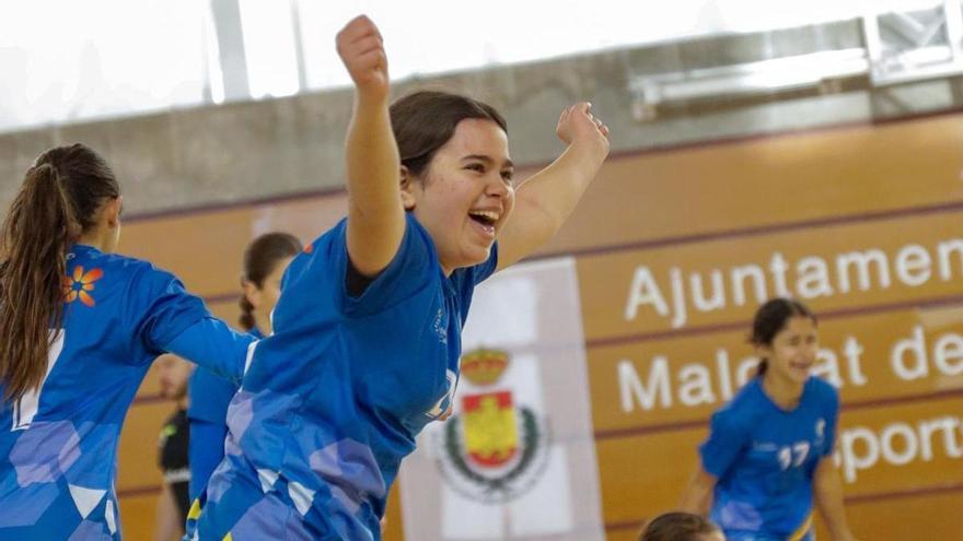 Canarias, campeón nacional infantil de balonmano femenino