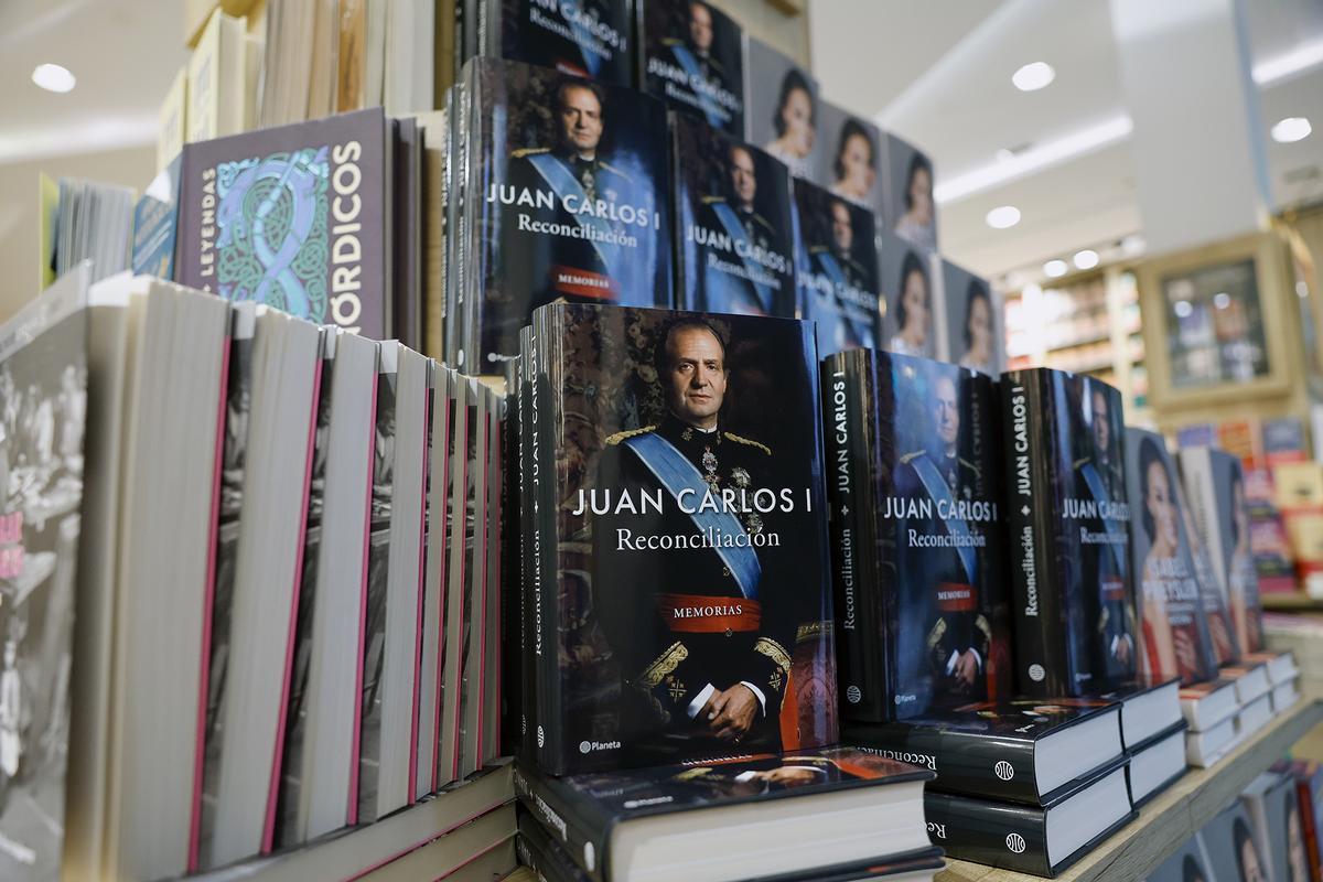 Reconciliación, el libro de Juan Carlos I, ya está en las librerías españolas