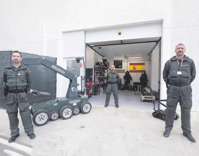 Gedex de la desactivación de explosivos a la descontaminación Covid