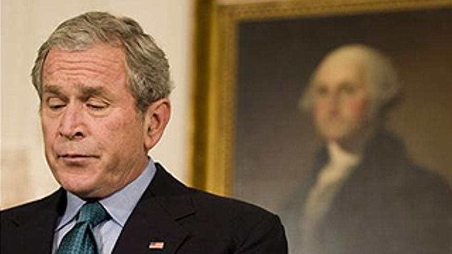 Bush insiste en su plan de rescate pese al rechazo en el Congreso