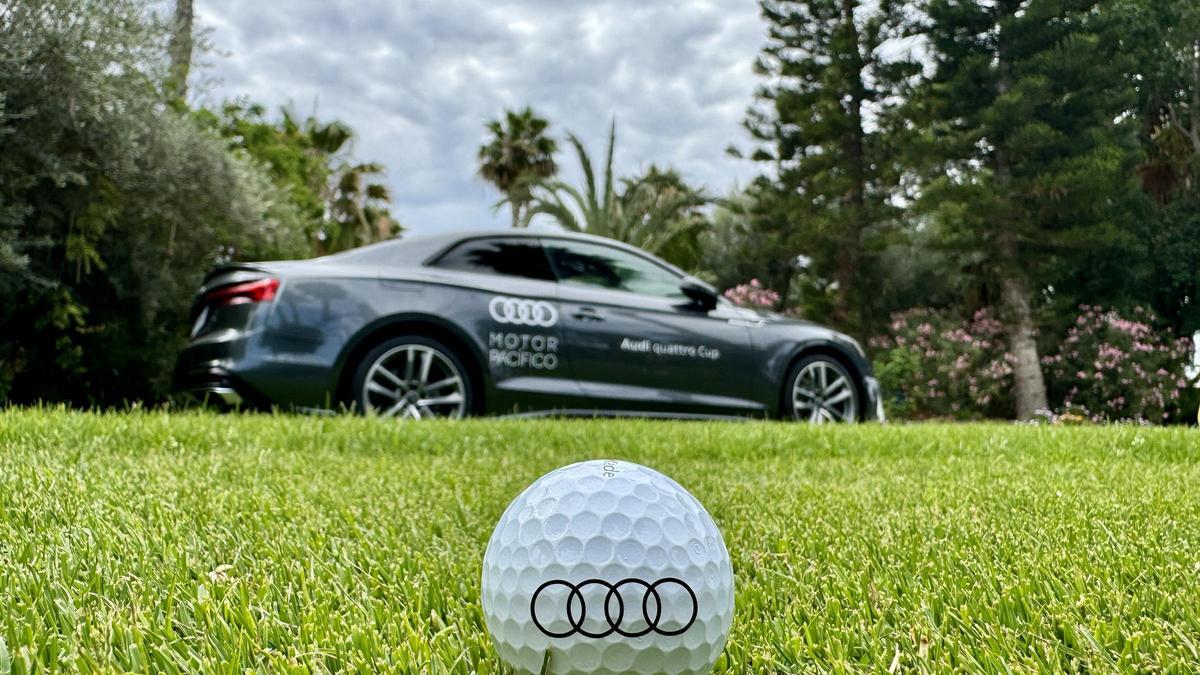 El pasado sábado, 110 participantes practicaron su deporte favorito y pudieron contemplar en los diferentes hoyos los distintos modelos de Audi.