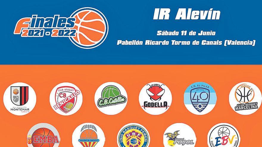 Las finales de IR Minibasket se disputan en Canals y Manises