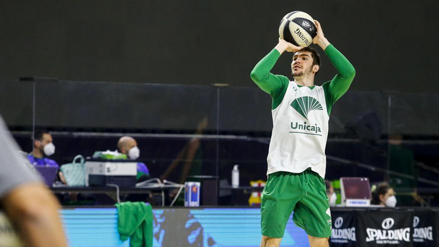 El Unicaja ultima los detalles para el partido de cuartos de final frente al Barça a las 21:30 horas