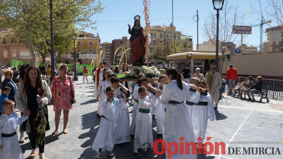 Procesión de Domingo de Ramos en Caravaca